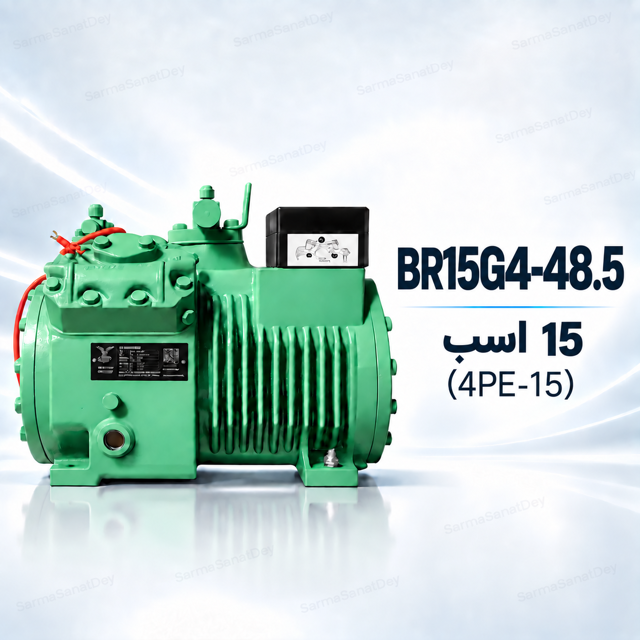کمپرسور چینی طرح بیتزر ZSJ مدل BR15G4-48.5 | 15 HP
