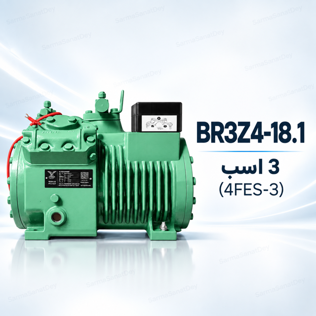 کمپرسور چینی طرح بیتزر ZSJ مدل 3 اسب BR3Z4-18.1 |