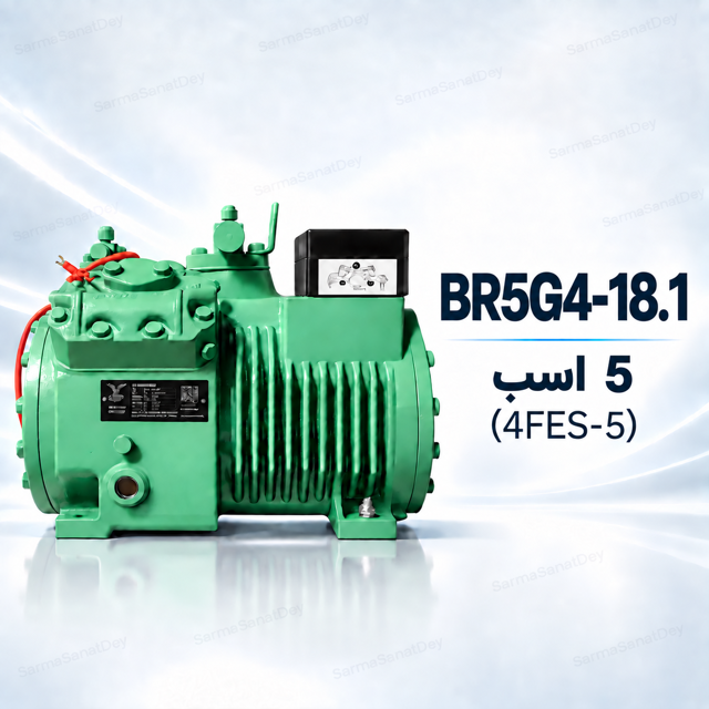 کمپرسور چینی طرح بیتزر ZSJ مدل BR5G4-18.1 | 5HP