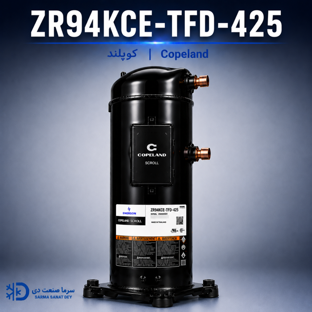 کمپرسور کوپلند ZR94KCE-TFD-425 سه فاز