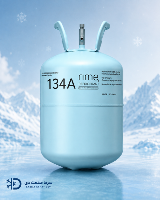 گاز R134a رایم 13.6 کیلوگرم