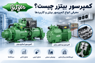 کمپرسور بیتزر چیست؟ معرفی انواع کمپرسور بیتزر و کاربردها